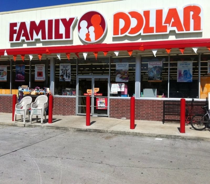Commercial Window Film on a Family Dollar